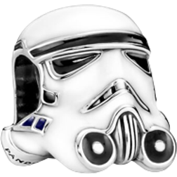 Pandora Star Wars Stormtrooper Helmet Charm - Silver/Black/Blue