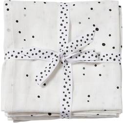 Done By Deer swaddle 2-pack Dreamy white