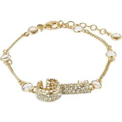 Gucci Double crystal bracelet metallic One fits all