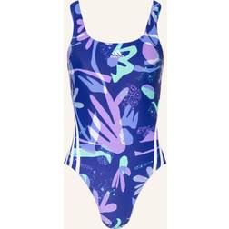adidas Floral 3-stripes Swimsuit