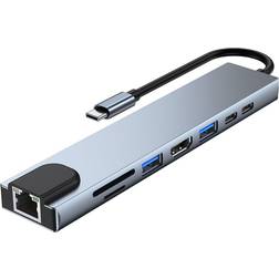 Lippa 8 IN 1 USB-C HUB