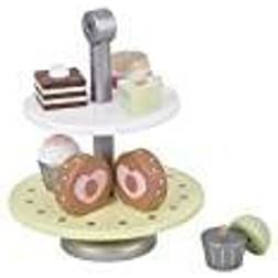 Classic World Wooden Cupcake and Cake Stand