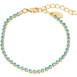 Caroline Svedbom Siri Bracelet - Gold/Turquoise