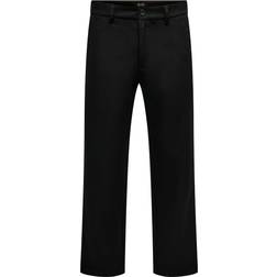 Only & Sons Loose Fit Chinos - Black