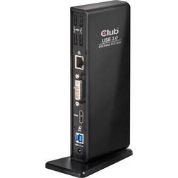 Club 3D SenseVision USB 3.0 Dual Display Docking Station