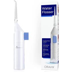 Oravix manual water flosser soft floss tonsil stone irrigator remover