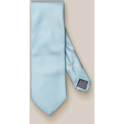 Eton Ljusblå 3D-mönstrad slips siden-jacquard