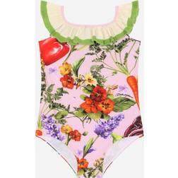 Dolce & Gabbana Farmer-print one-piece swimsuit