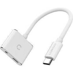 Cygnett Adapter USB-C to mini jack 3.5mm Essential white