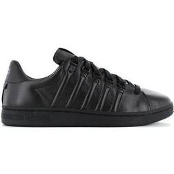 K-Swiss lozan leather ii triple black 07943-904 men's sneaker shoes