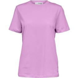 Selected Klassiska T-shirt Rosa