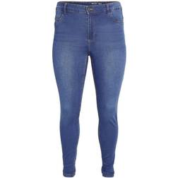 Noisy May Curve Nmcallie Skinny Fit-jeans Blå