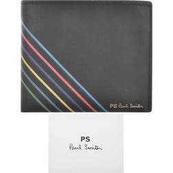 Paul Smith PS Black Sports Stripe Wallet 79 Blacks UNI