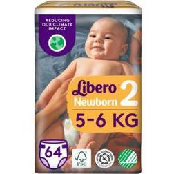 Libero Newborn 2 5-6kg 64st