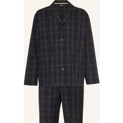 HUGO BOSS BLACK Urban Checked Pyjama Set Blue Multi