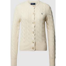 Polo Ralph Lauren Fine Wool/Cashmere Cardigan with Crew Neck