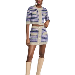 Marni Knit Miniskirt - Azalea