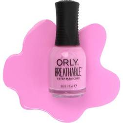 Orly breathable 3-in-1 halal nail polish taffy to here