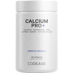 Codeage Calcium Pro+ Calcium Magnesium 120 pcs