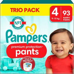 Pampers Premium Protection Pants Size 4 9-15kg 93pcs