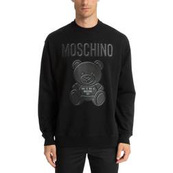 Moschino sweatshirt men teddy bear 322zrv171370281555 black round collar