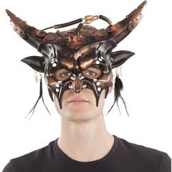 Viving Costumes Mask Steampunk Horn