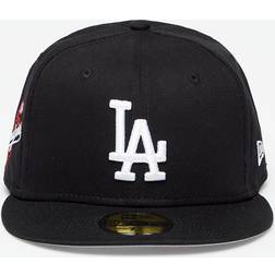 New Era LA Dodgers Patch 59FIFTY Cap Black