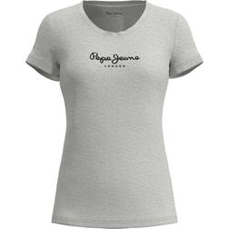 Pepe Jeans T-shirt Grau Regular Fit für Damen