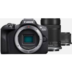 Canon EOS R100 + RF-S 18-45mm IS STM + 55-210mm IS STM