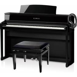Kawai CA701 Digital Piano, Polished Ebony