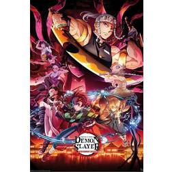 ABYstyle Anime Demon Slayer Entertainment District Poster