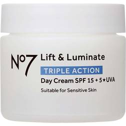 No7 Lift & Luminate Triple Action Day Cream SPF15+ 50ml