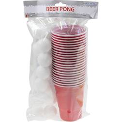 OOTB Drinking Game Beer Pong Red/White