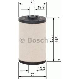 Bosch Bränslefilter 1 457 429