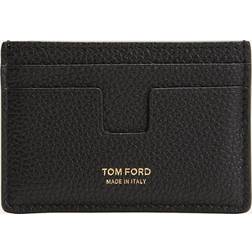 Tom Ford Leather T-Line Classic Holder BLACK
