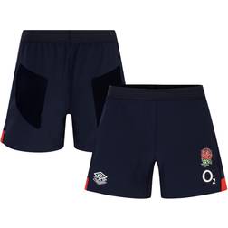 Umbro England Rugby Contact Training Shorts Navy Mens