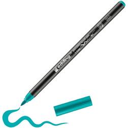 Edding 4200 Porslinspenna med penselspets 014 Turquoise
