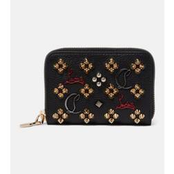 Christian Louboutin Panettone studded wallet - black One