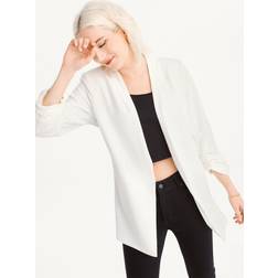 DKNY Essential Open Front Jacket Ivory Ivory