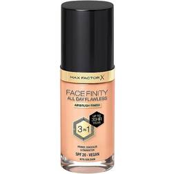 Max Factor Facefinity All Day Flawless 3 In 1 Foundation SPF20 #75 Golden