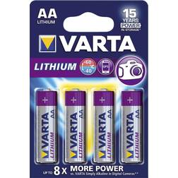 Varta Lithium AA 4-pack