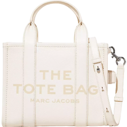 Marc Jacobs The Leather Mini Tote Bag - Cotton/Silver