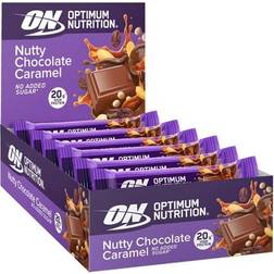 Optimum Nutrition Nutty Chocolate Caramel Protein Bar 70g 10 st