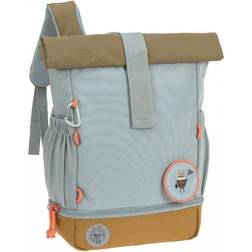 Lässig Barnryggsäck barnryggsäck rulltopp bröstbälte vattenavvisande, liter/mini Nature barnryggsäck