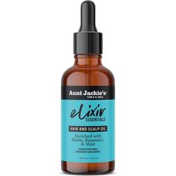 Aunt Jackie's s Curls & Coils Elixir Essentials Biotin Rosemary & Hair Scalp Oil 2
