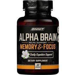 Onnit Alpha Brain Premium Nootropic 30 st