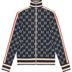 Gucci GG jacquard zipped jacket multicoloured
