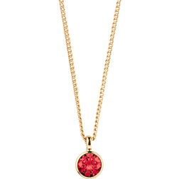 Dyrberg/Kern Ette Necklace - Gold/Red