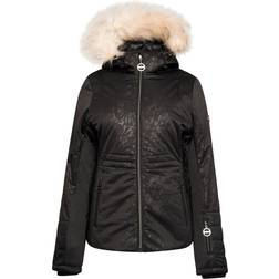 Dare2B Women's Prestige II Luxe Ski Jacket - Black Petal Print