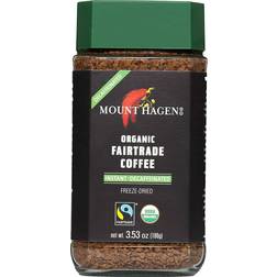 Mount Hagen Instant Organic Coffees Decaf Jars 100g 1pack